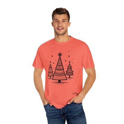 Trio of Christmas Trees T-shirt