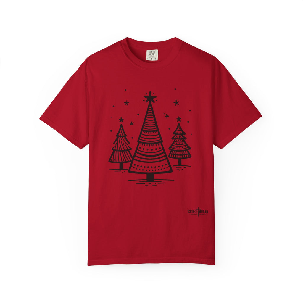 Trio of Christmas Trees T-shirt