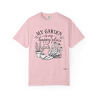 "My Garden is My Happy Place" Premium Comfort Colors T Shirt