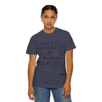 Turning On My Christmas Playlist Comfort Colors T-shirt