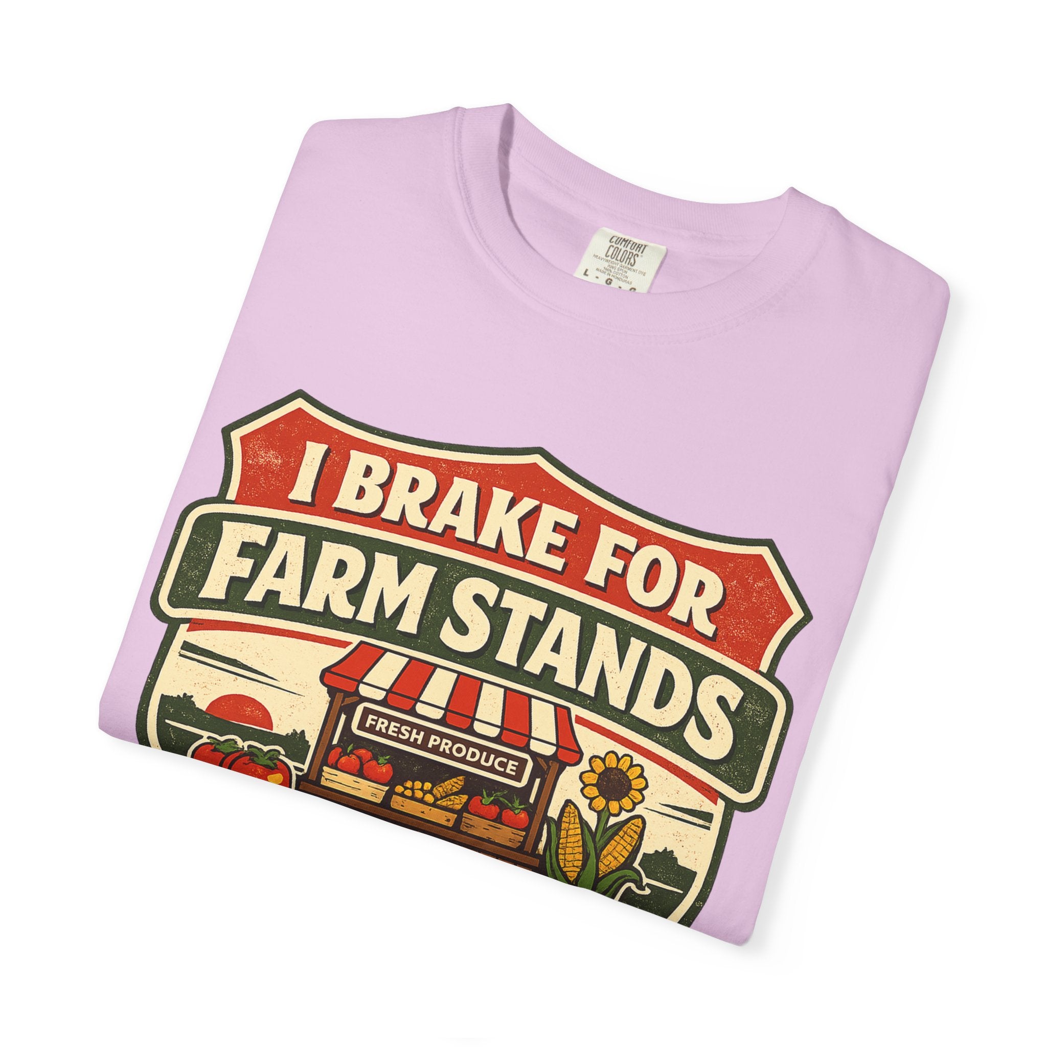 “I Brake for Farm Stands” Vintage Farm Market Tee