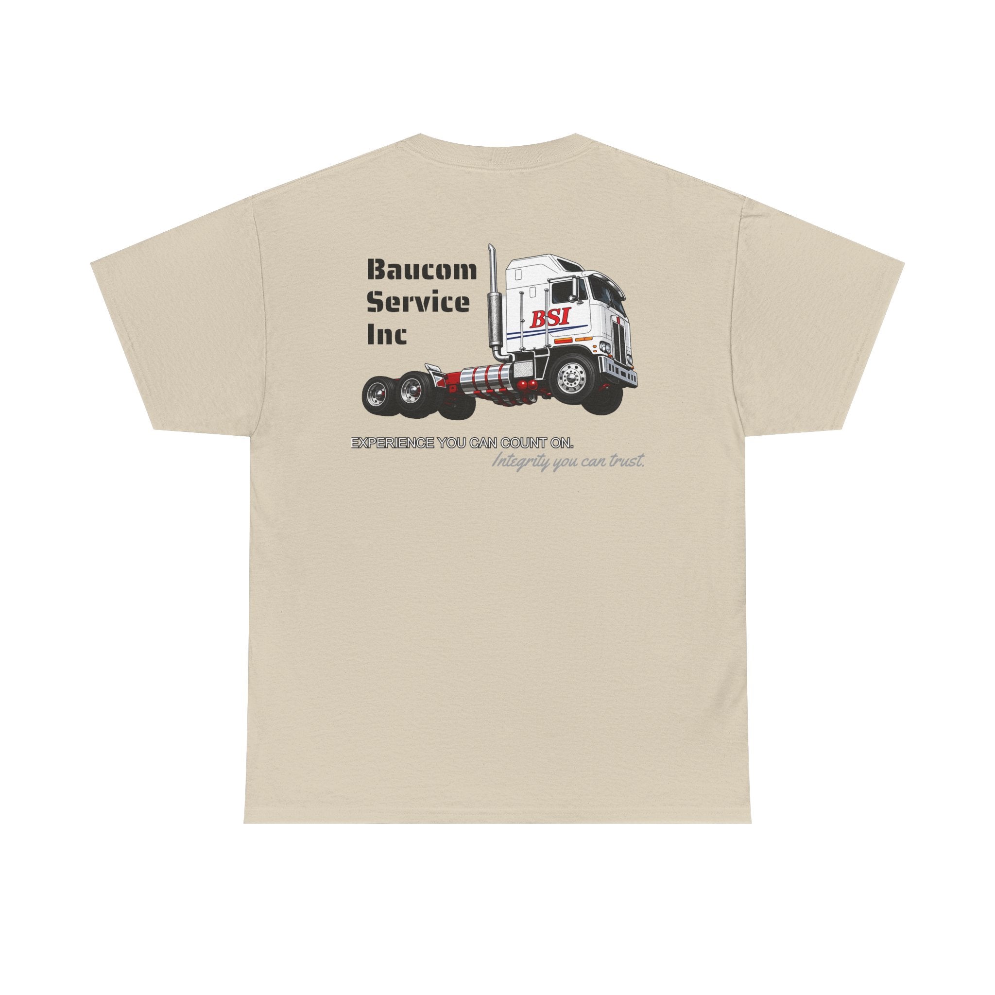 Truck Company Tee — BSI Semi-Truck Graphic T-Shirt