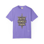 Faith Family Farm T-Shirt — Rustic Farmhouse Graphic Tee