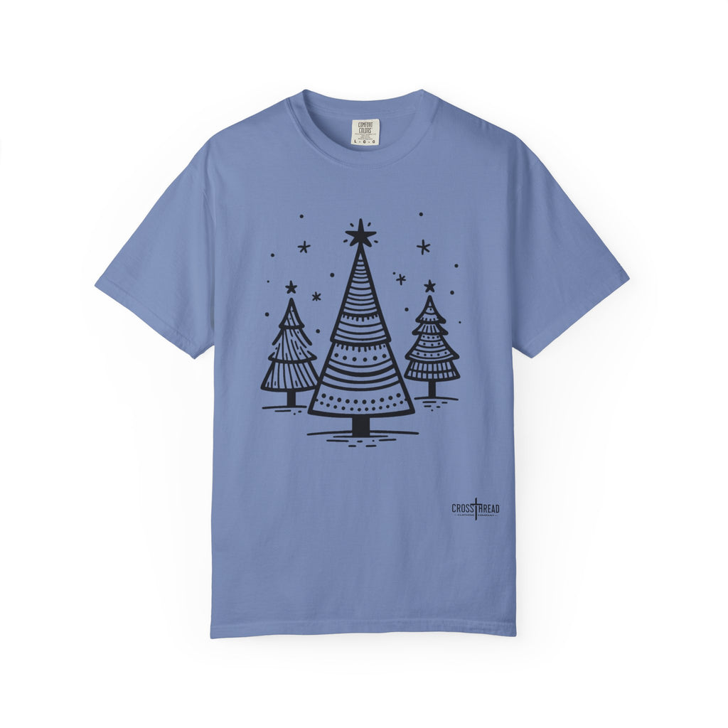 Trio of Christmas Trees T-shirt