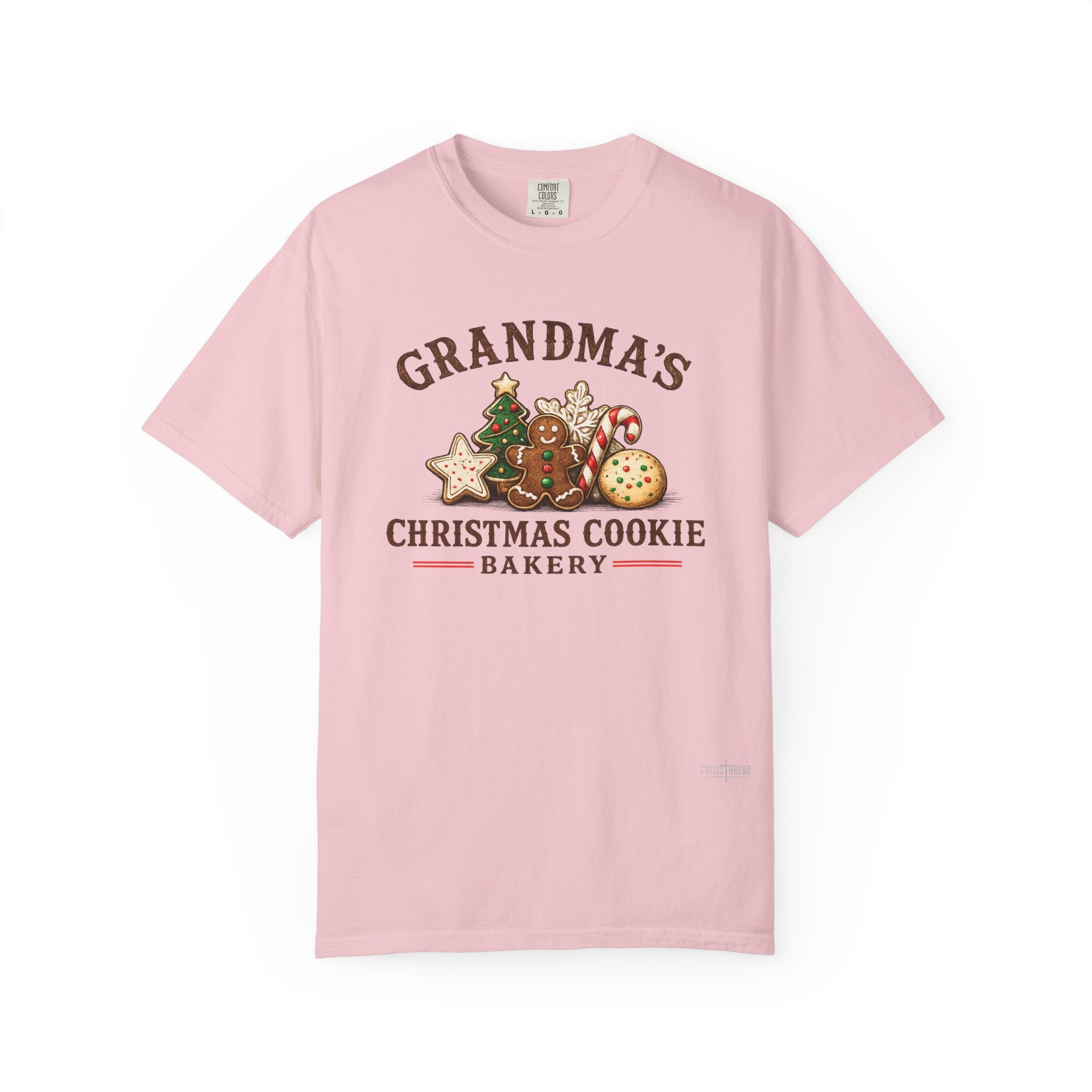 Grandma's Christmas Cookie Bakery Comfort Colors T-Shirt