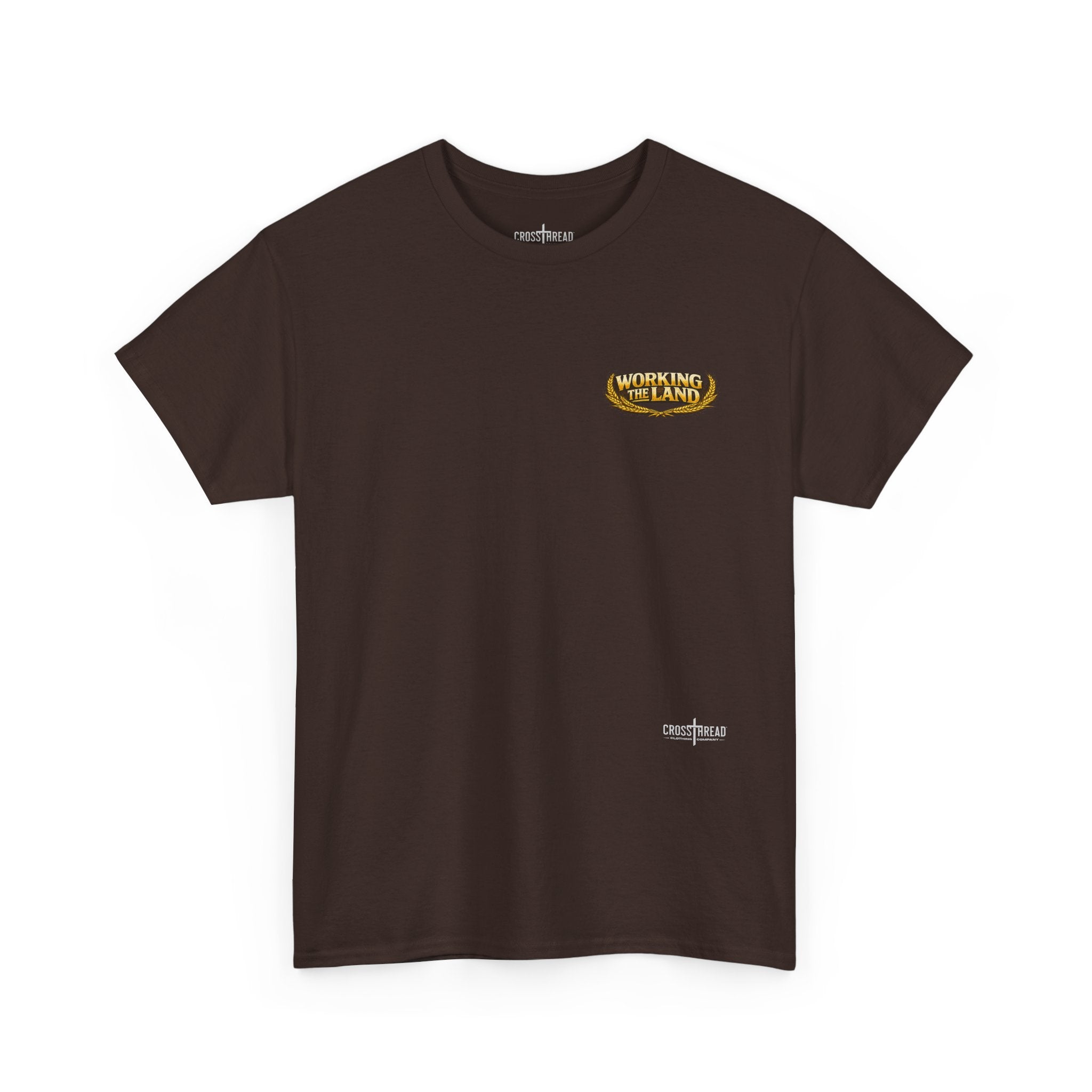 Working the Land Farmer T Shirt