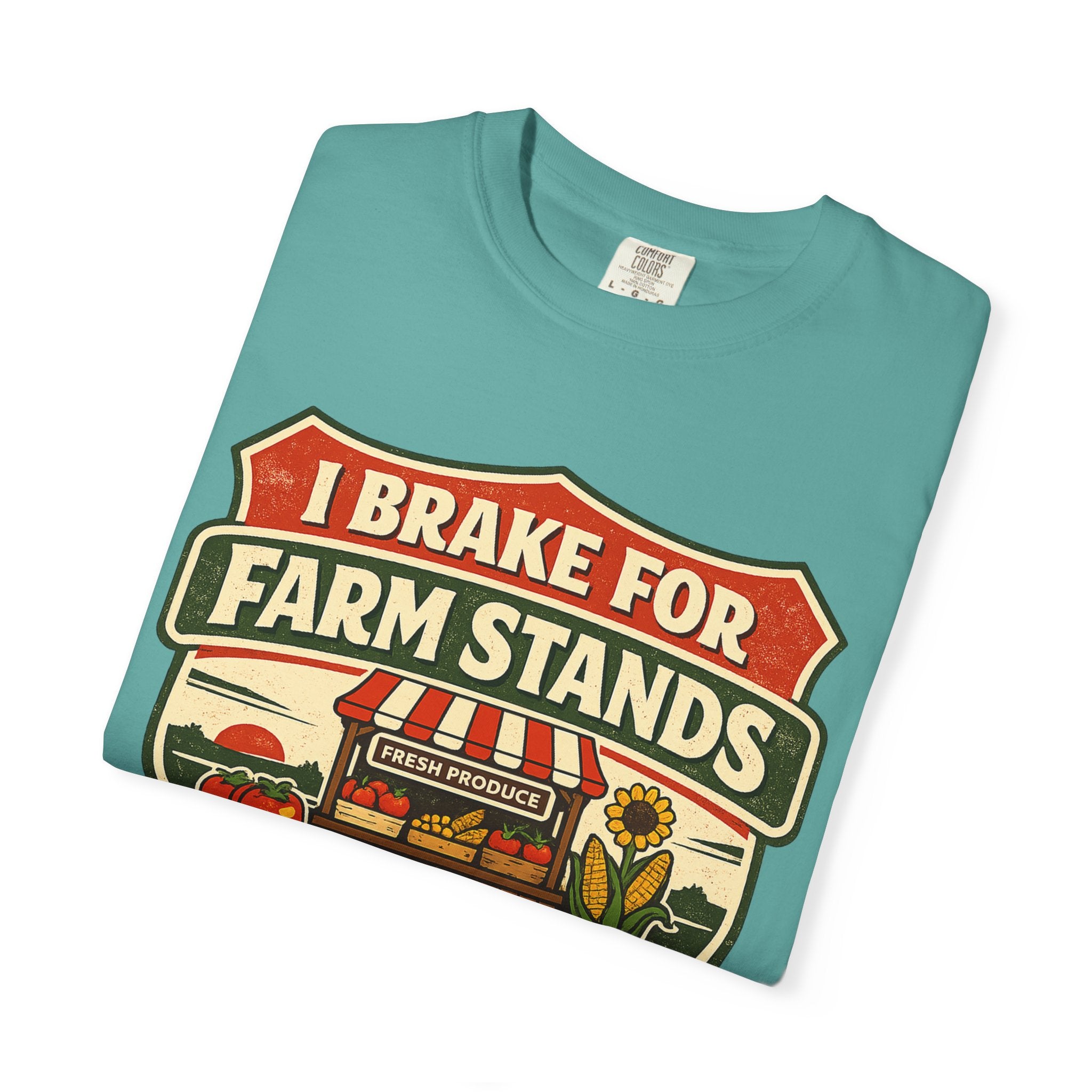 “I Brake for Farm Stands” Vintage Farm Market Tee