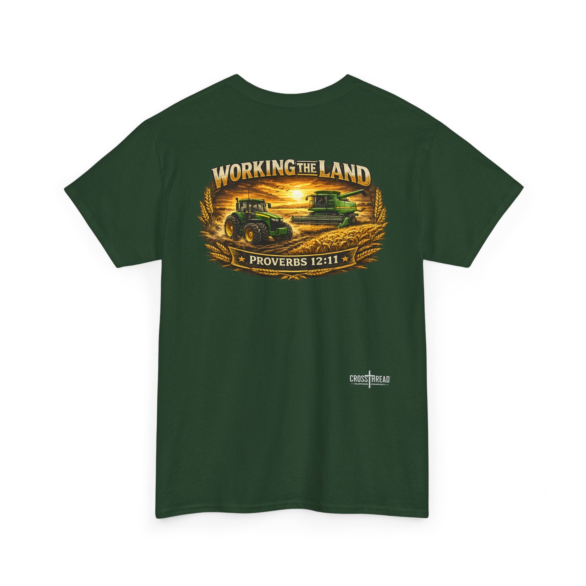 Working the Land Farmer T Shirt