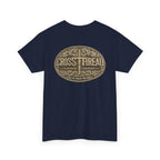 CrossThread Belt Buckle Logo Tee — Faith That Works Cotton T-Shirt