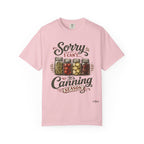 Canning Season T-Shirt — "Sorry I Can't... It's Canning Season" Vintage Mason Jar Tee