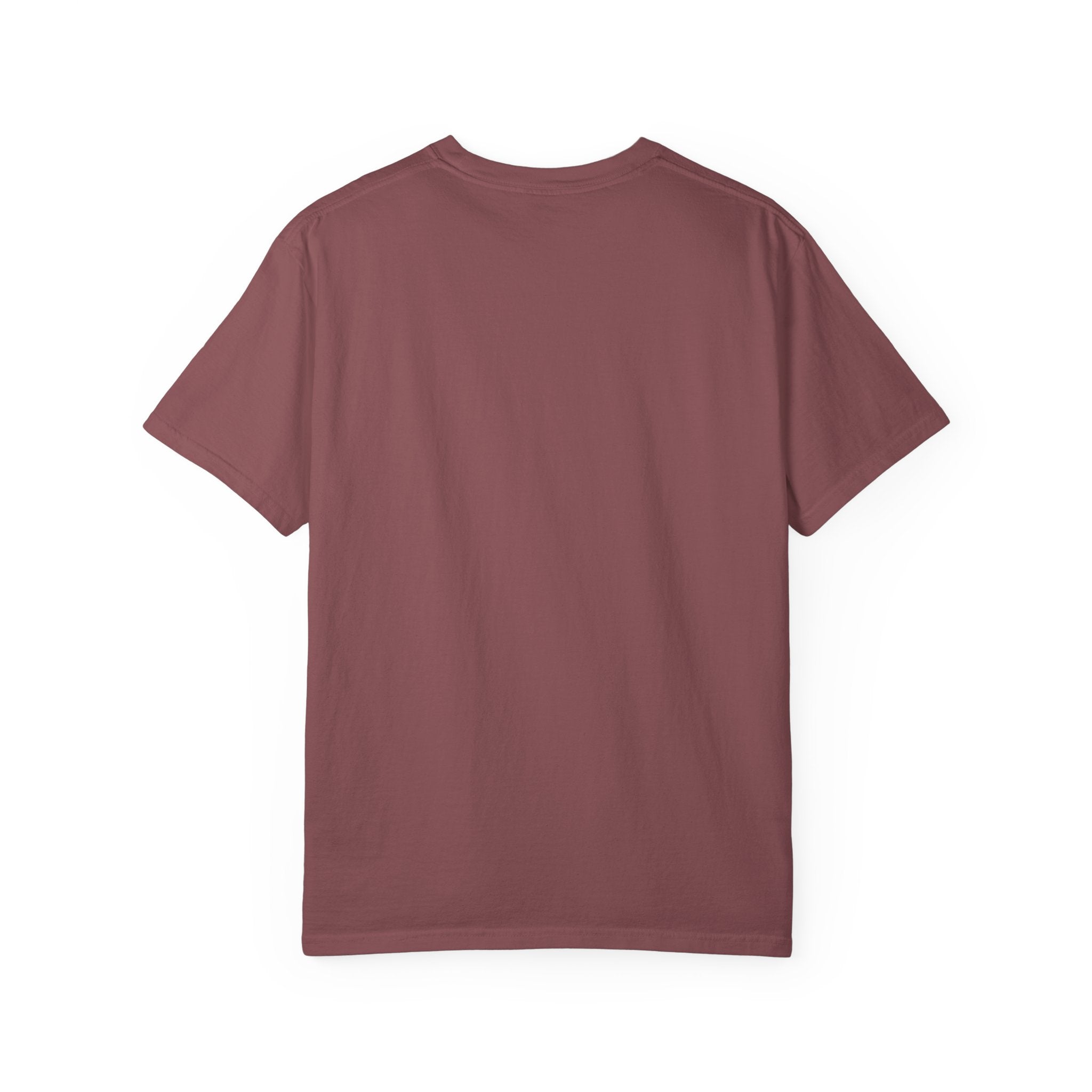 Rustic Santa Tractor and Barn Comfort Colors Shirt