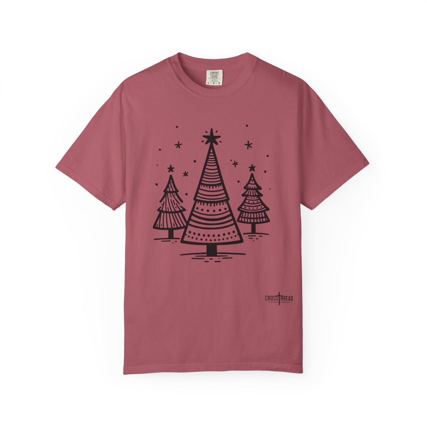 Trio of Christmas Trees T-shirt