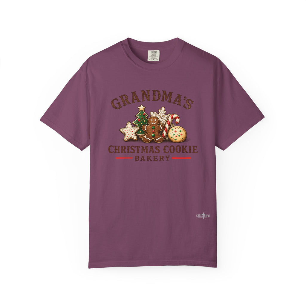 Grandma's Christmas Cookie Bakery Comfort Colors T-Shirt