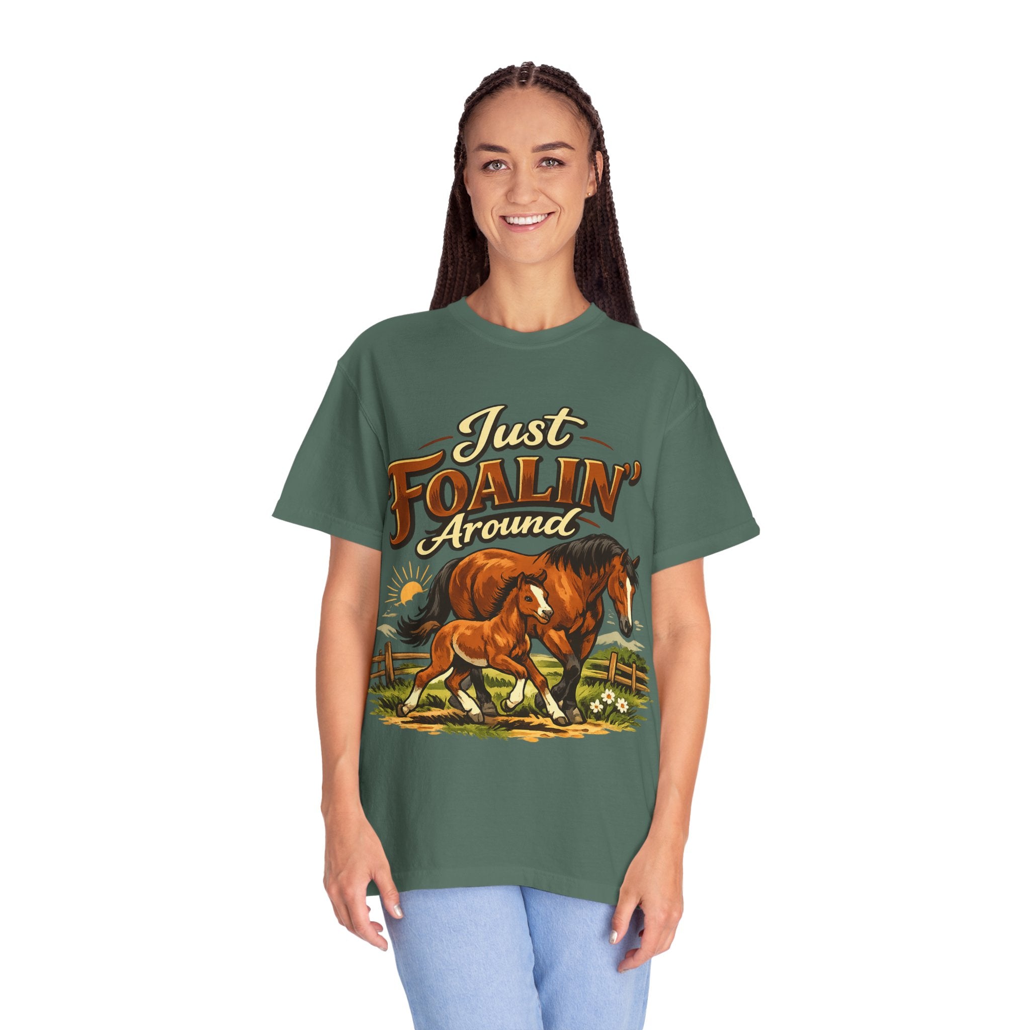 Just Foalin' Around Horse T-Shirt