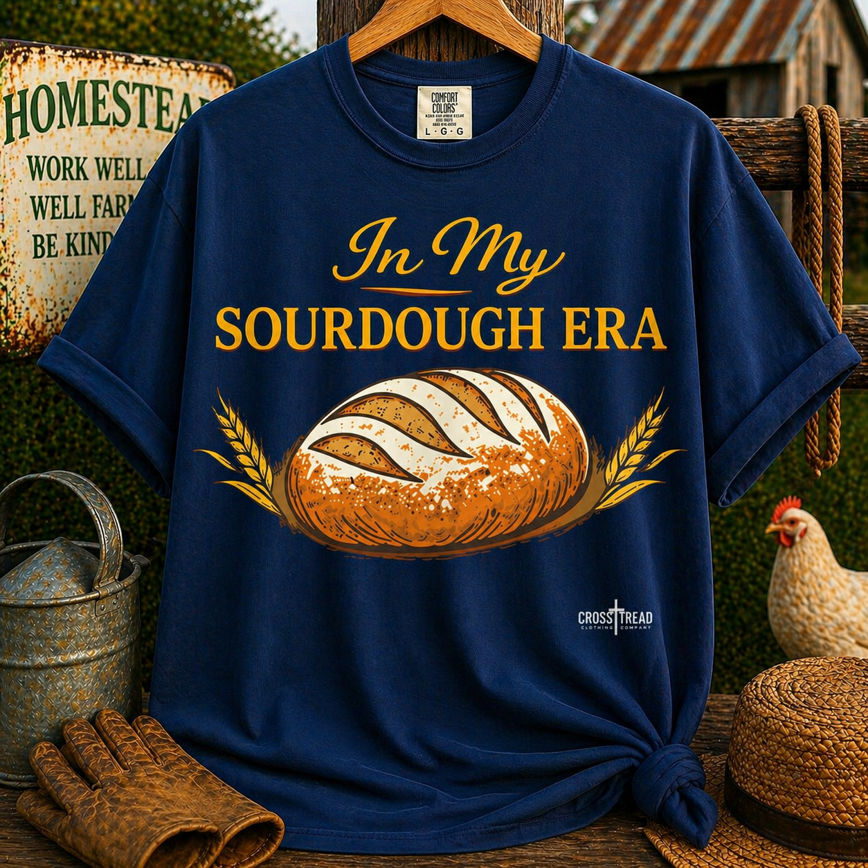 Sourdough Era T-Shirt — 'In My Sourdough Era' Artisan Bread Tee