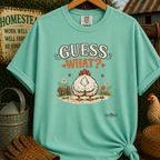 Guess What? Chicken Butt T-Shirt — Funny Farm Animal Graphic Tee