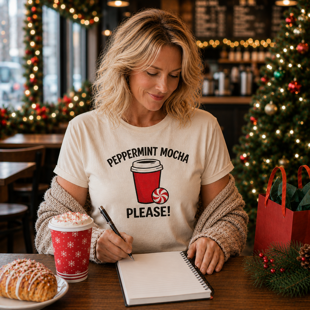 Peppermint Mocha Please! T-Shirt