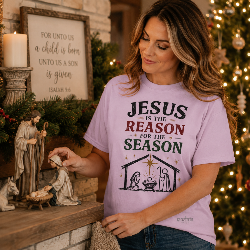 Jesus Is the Reason for the Season Christmas T-Shirt