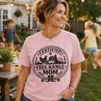 "Certified Free Range Mom" Tee
