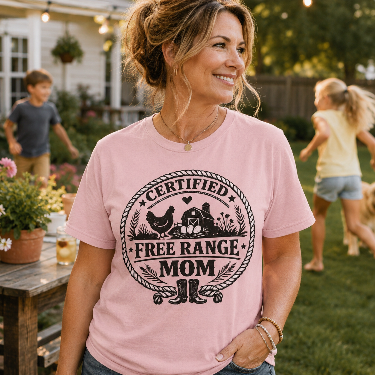 "Certified Free Range Mom" Tee