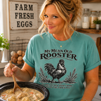My Mean Old Rooster Farm Humor T-Shirt