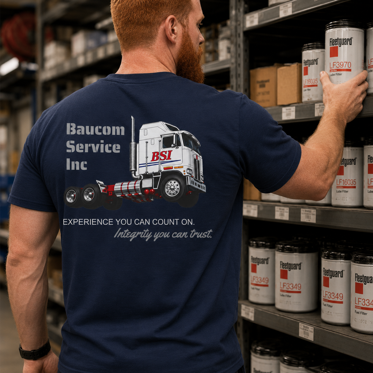 BSI Semi-Truck Graphic T-Shirt