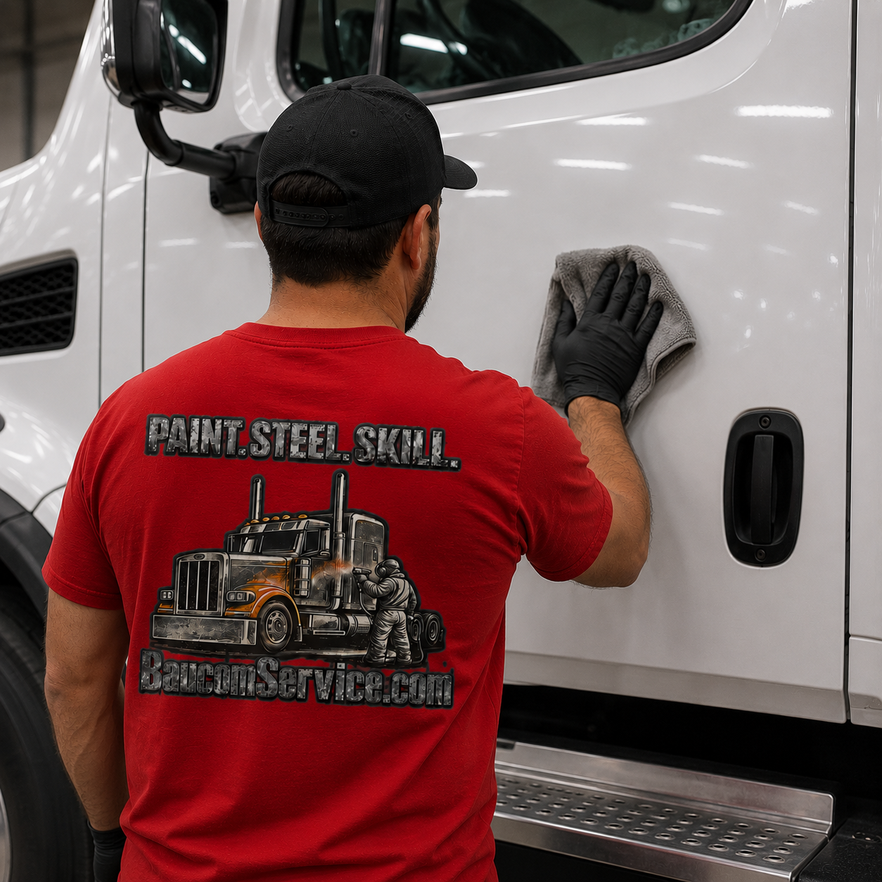 'Paint. Steel. Skill.' BSI