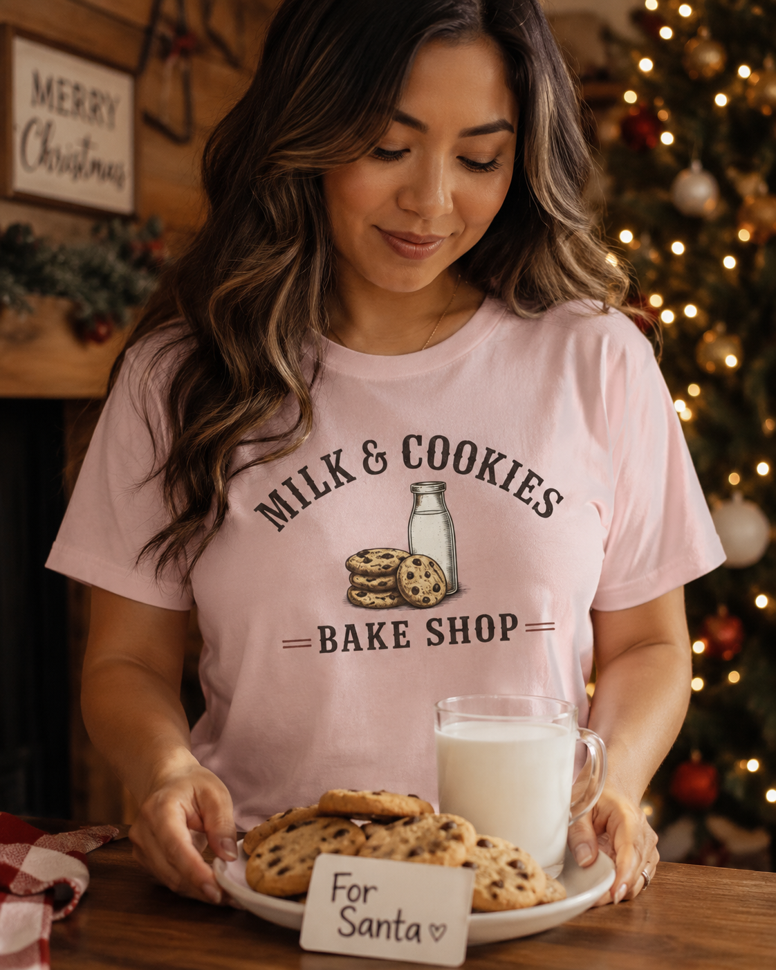 Milk & Cookies Bake Shop Comfort Colors T-Shirt
