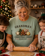Grandma's Christmas Cookie Bakery Comfort Colors T-Shirt