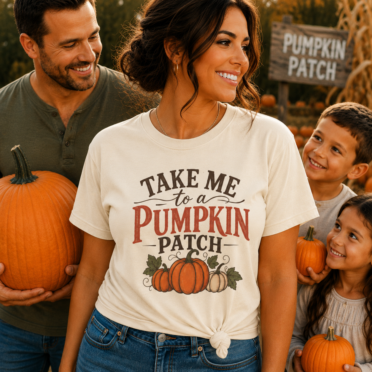 Take Me to a Pumpkin Patch Comfort Colors Shirt