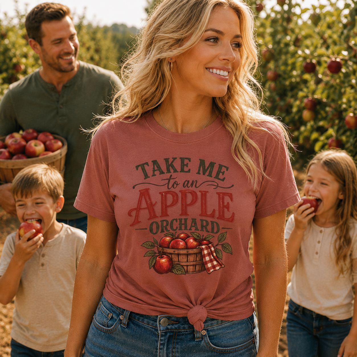 Take Me to an Apple Orchard Comfort Colors Shirt