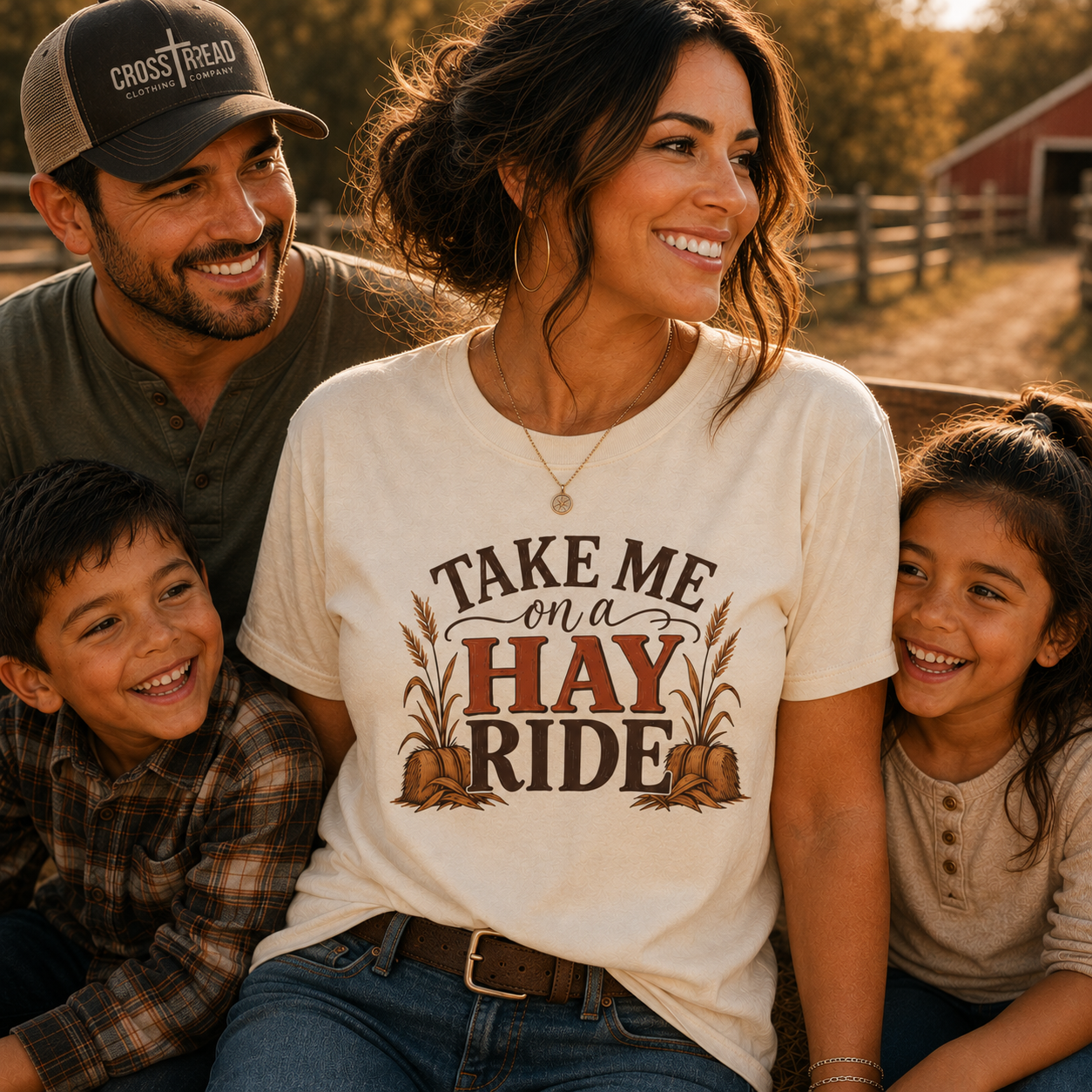 Take Me on a Hay Ride Comfort Colors Shirt
