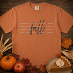 Fall Favorite Things Comfort Colors Shirt