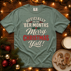 'Ber Months Merry Christmas Comfort Colors T Shirt