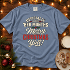 'Ber Months Merry Christmas Comfort Colors T Shirt