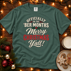 'Ber Months Merry Christmas Comfort Colors T Shirt
