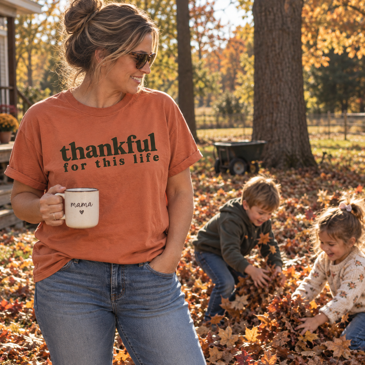 thankful for this life Comfort Colors Shirt