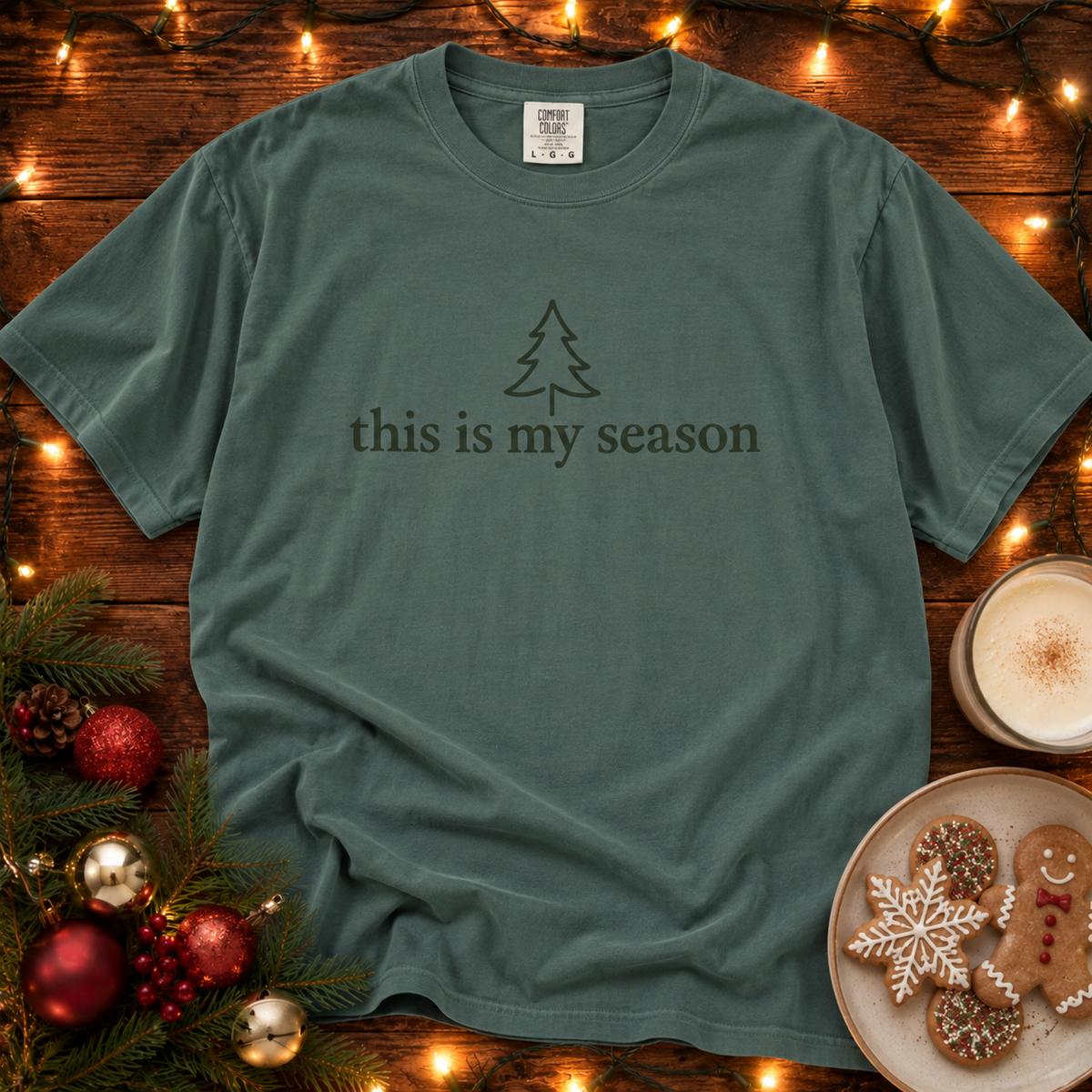 this is my season minimalist Comfort Colors T Shirt