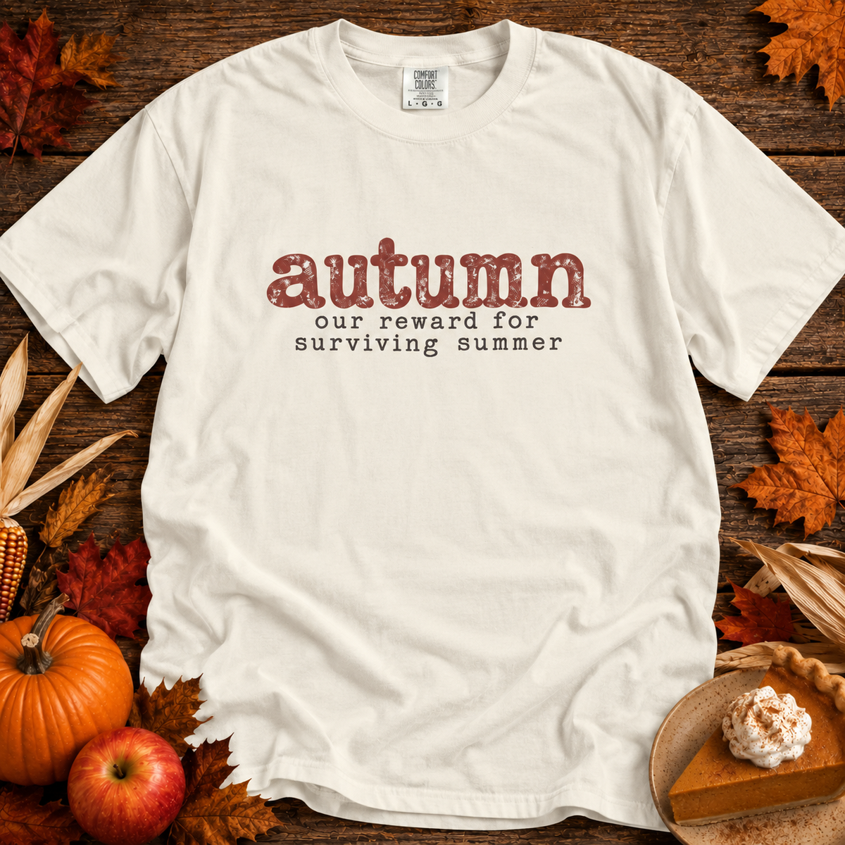 Autumn Reward Comfort Colors Shirt
