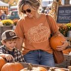 Hey Punkin' Lineart Comfort Colors Shirt