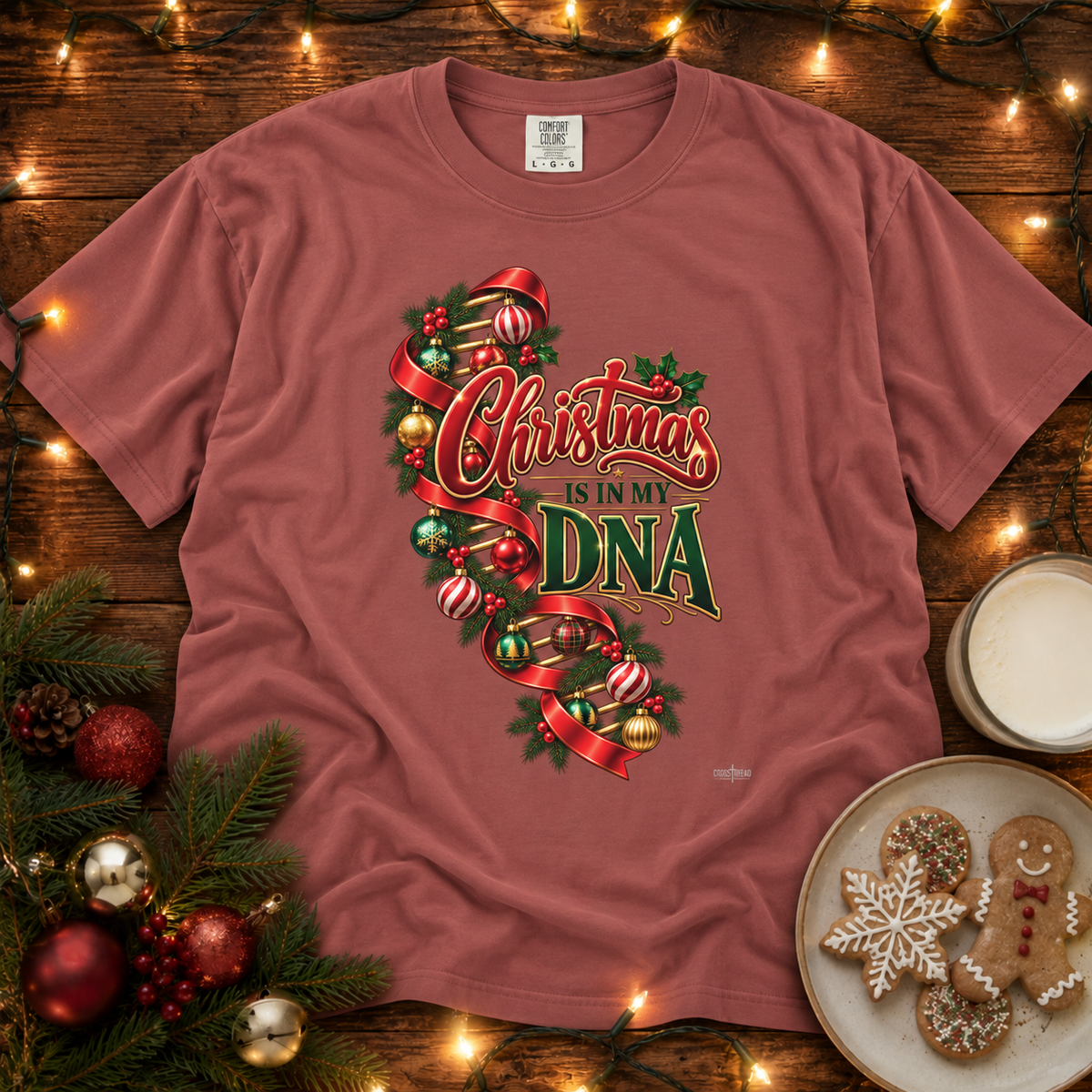 Christmas DNA Comfort Colors T-Shirt