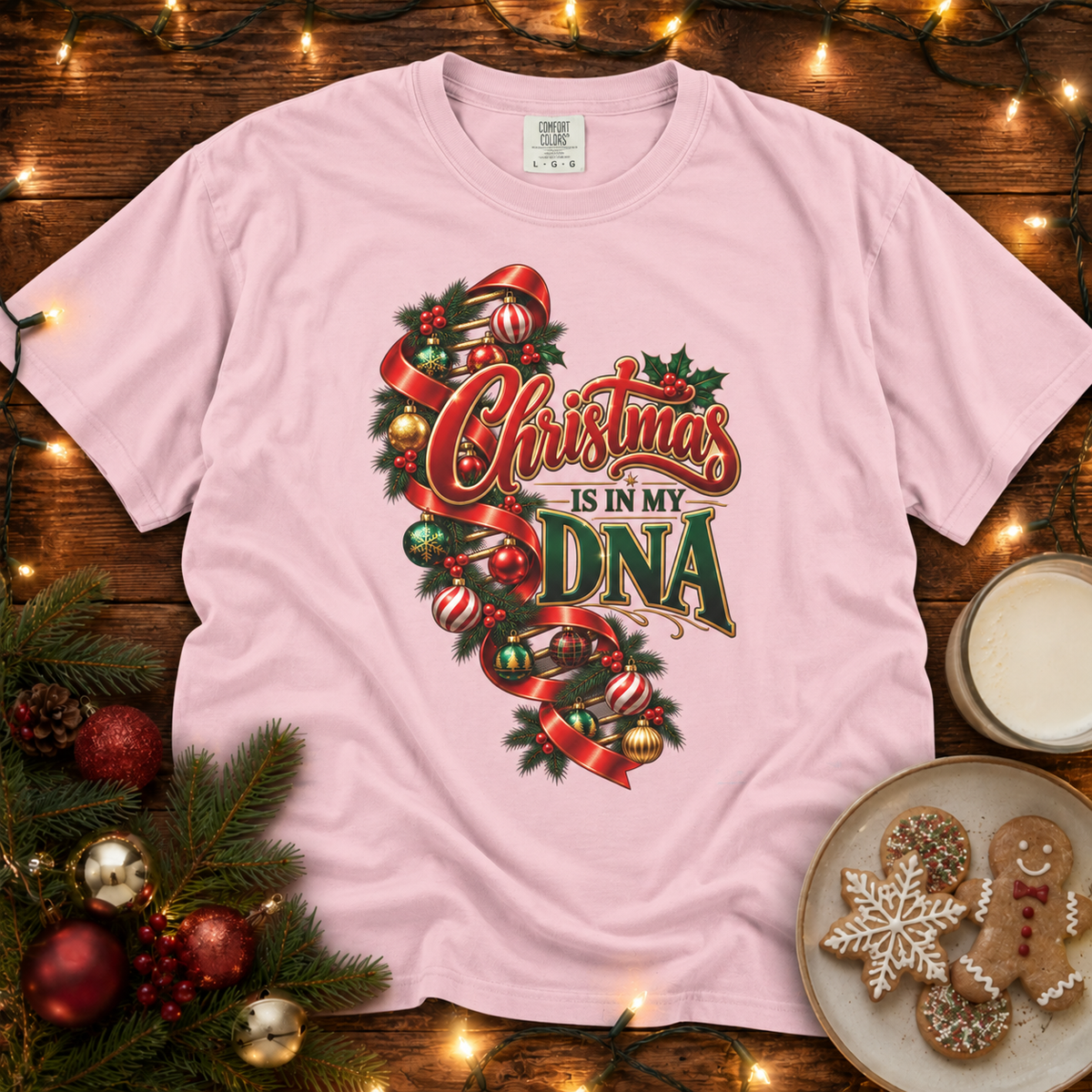 Christmas DNA Comfort Colors T-Shirt