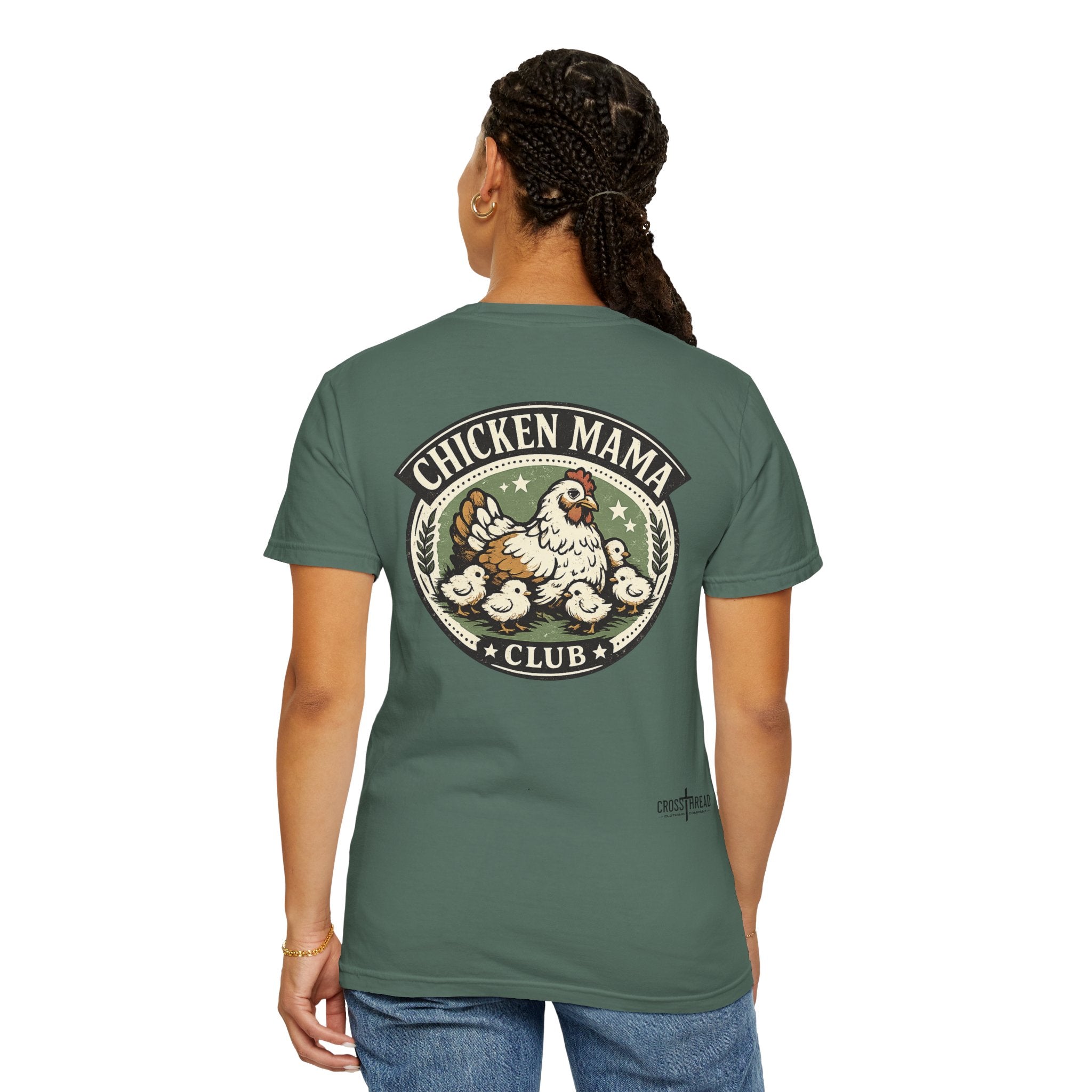 Chicken Mama Club T-Shirt — Hen & Chicks Graphic Tee