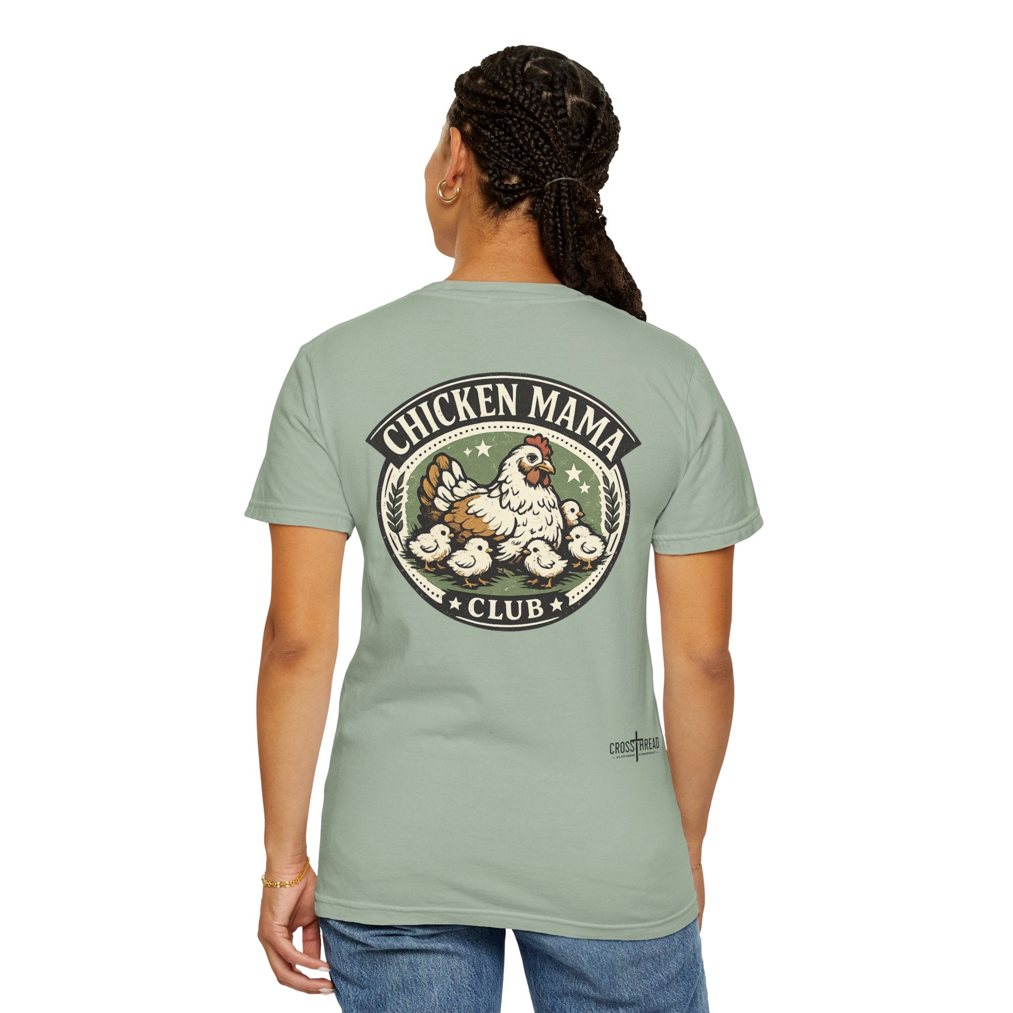 Chicken Mama Club T-Shirt — Hen & Chicks Graphic Tee