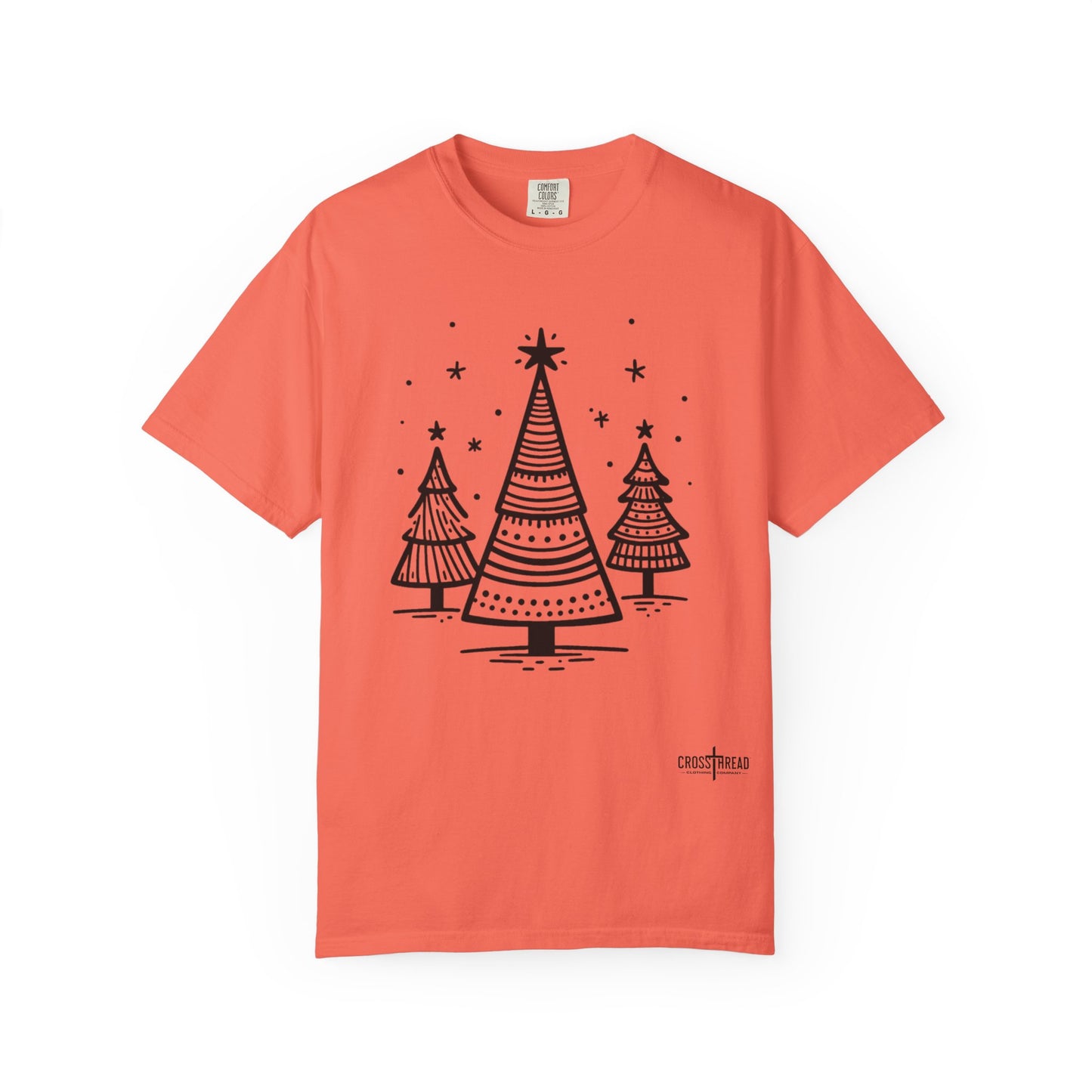Trio of Christmas Trees T-shirt