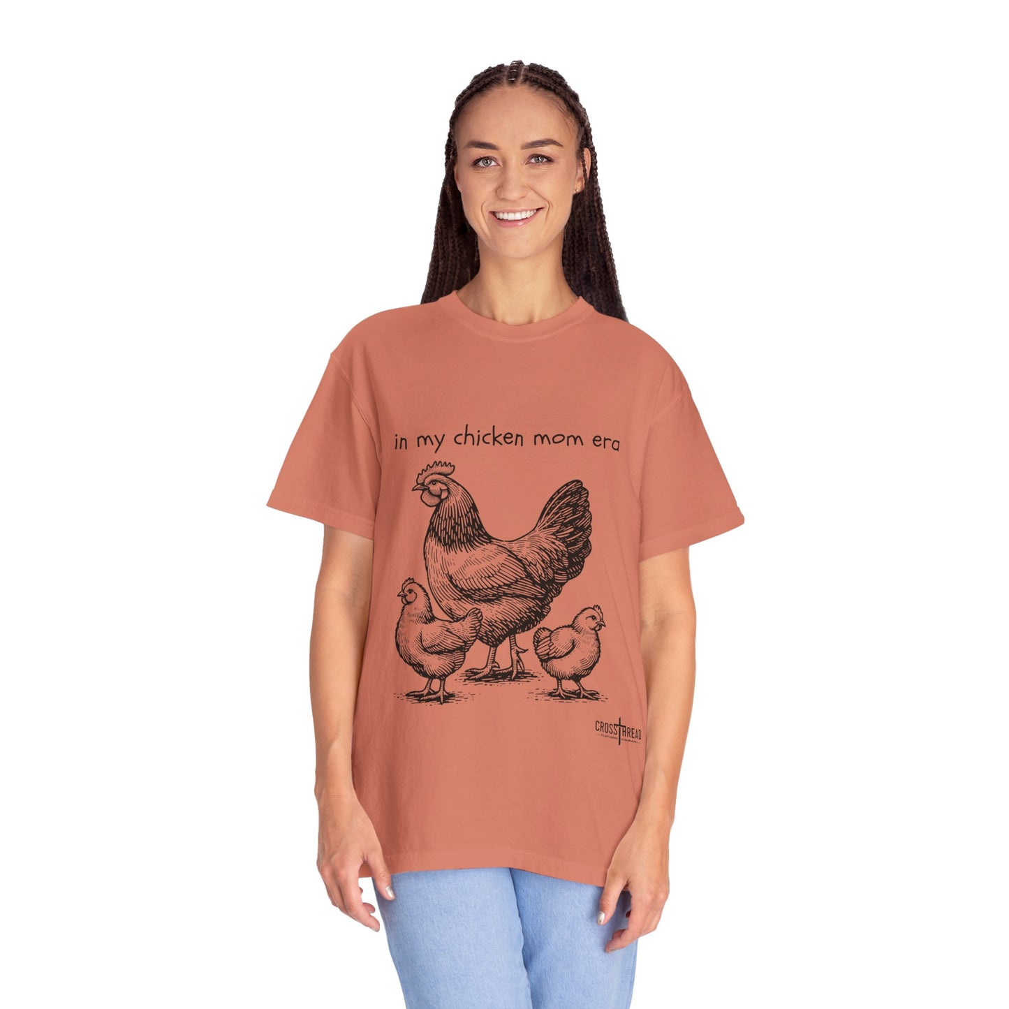 "Chicken Mom Era" Comfort Colors T-Shirt
