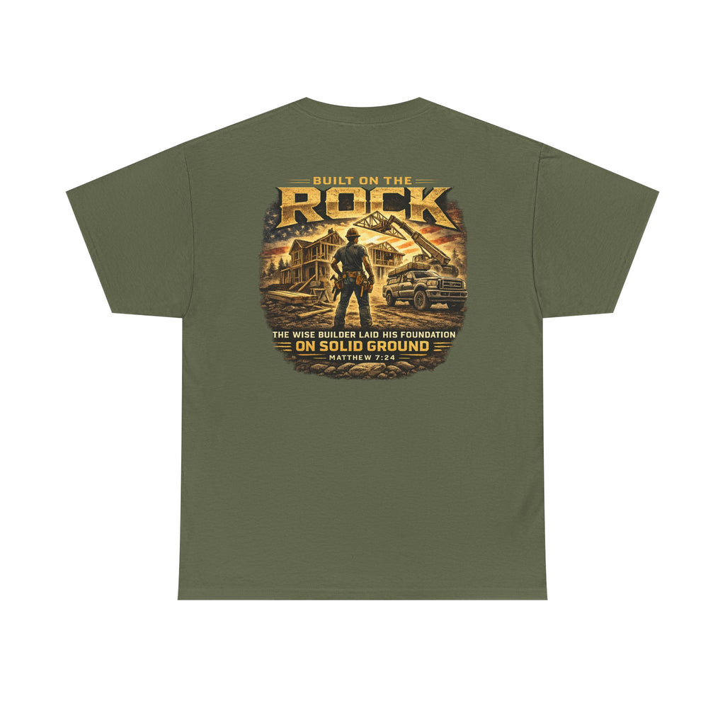 Built on the Rock Construction T-Shirt