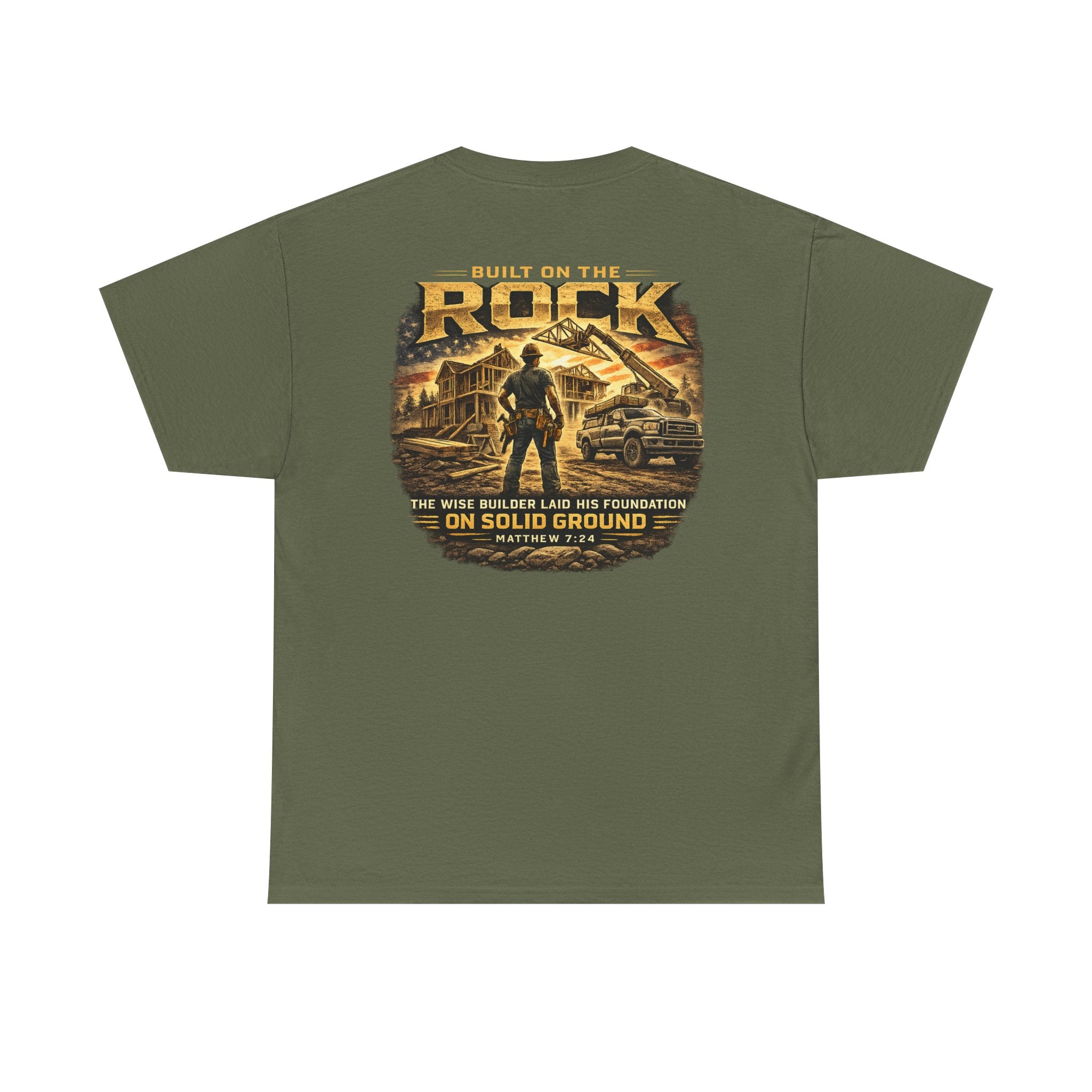 Built on the Rock Construction T-Shirt