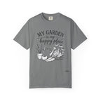 "My Garden is My Happy Place" Premium Comfort Colors T Shirt