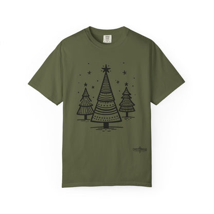 Trio of Christmas Trees T-shirt